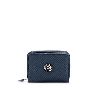 Kipling Money Love Klassieke Small Wallet Portefeuille Blauw | BE 2201UZ